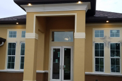 Entry and soffit lighting in Seminole Woods - Palm Coast