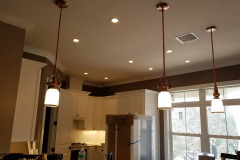 Ceiling cans and pendant lighting